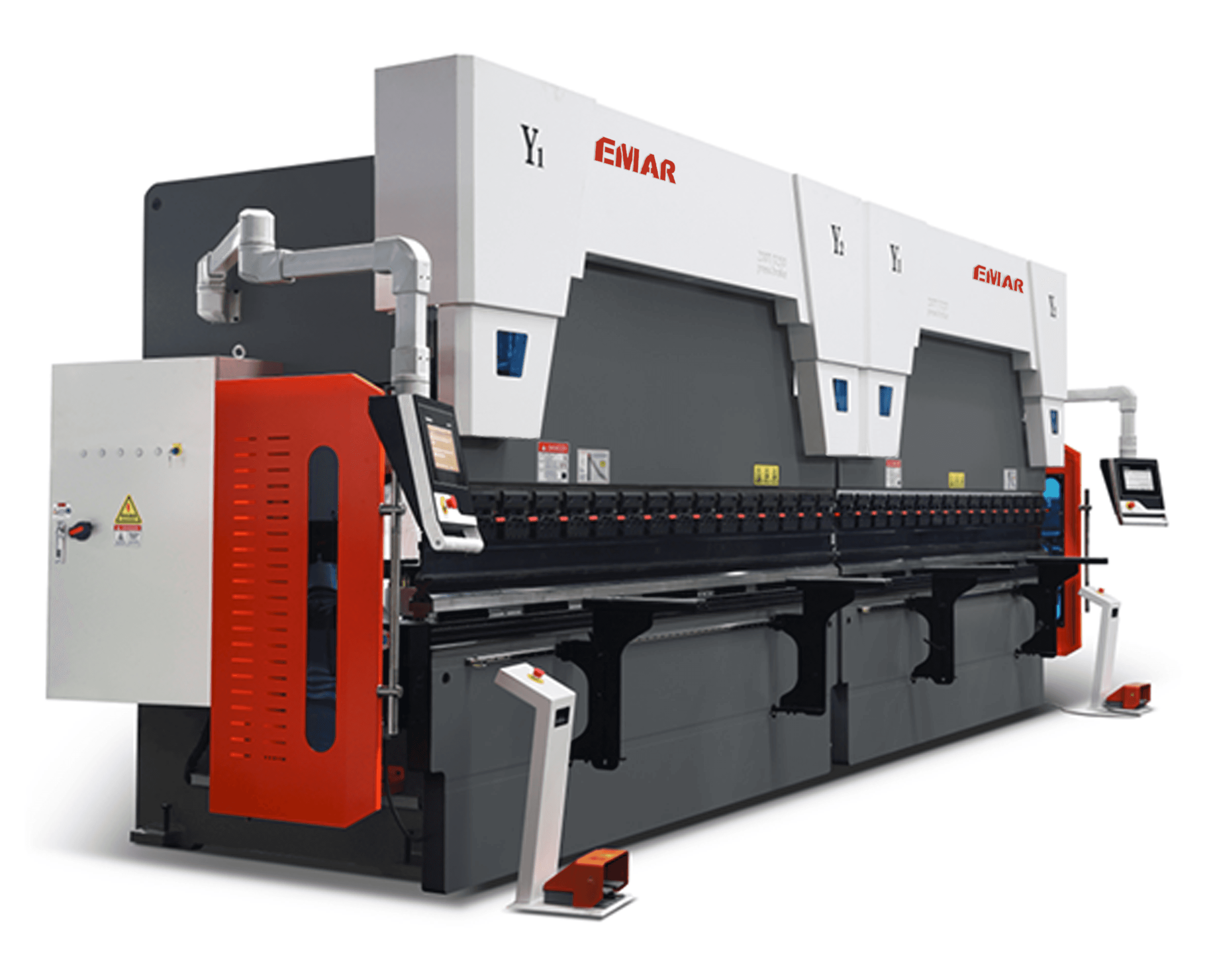 CNC Press Brake Side View